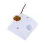 Motion Sensor Light Holder, Infrared Motion PIR Sensor Automatic LED Light Lamp Holder Switch