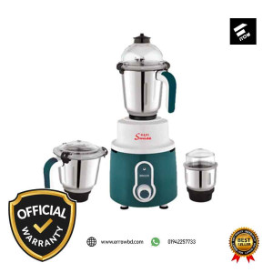 Gazi Breeza 1200W 3 Jar Smiss Mixer Grinder